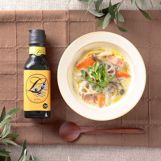 豆乳ジンジャースープ