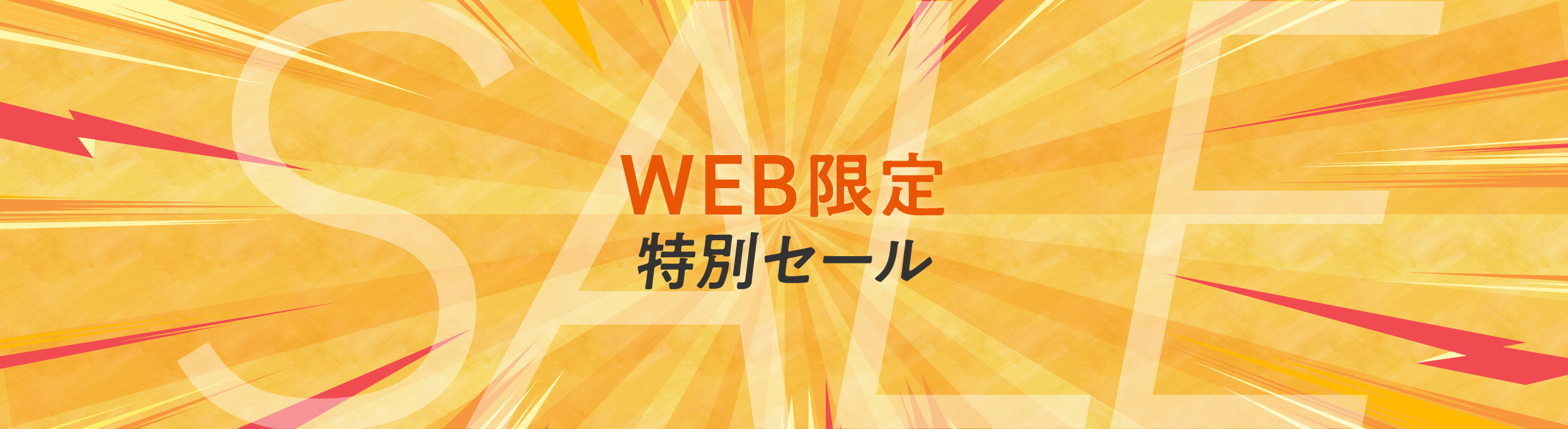 WEB限定特別セール