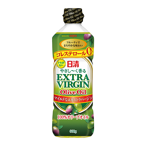 日清やさし～く香るエキストラバージンオリーブオイル 600gPET