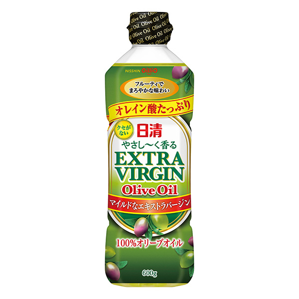 日清やさし～く香るエキストラバージンオリーブオイル 600gPET