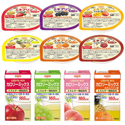 たんぱく質は控えエネルギー補給　デザートとドリンクのお味見セット　10%OFF