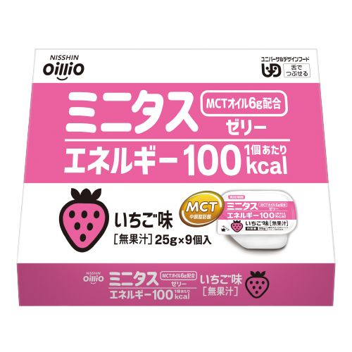 ミニタス　エネルギーゼリー　いちご味　9個　30%OFF