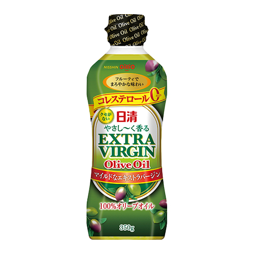 日清やさし～く香るエキストラバージンオリーブオイル 350g瓶