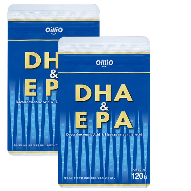 【定期購入】DHA&EPA(120粒)×2袋