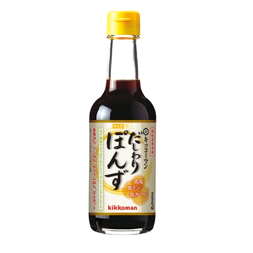 [株主様ご優待販売] キッコーマン からだ想い だしわりシリーズ だしわりぽんず 250ml　30%OFF