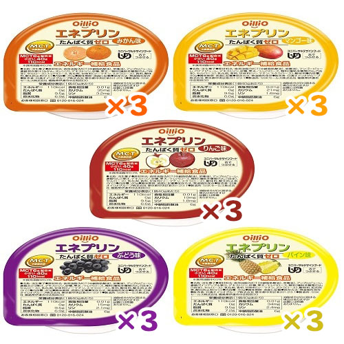 エネプリン　5種×3個・お味見セット