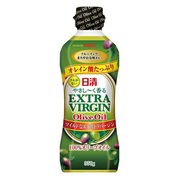 日清やさし～く香るエキストラバージンオリーブオイル 350gPET　30%OFF