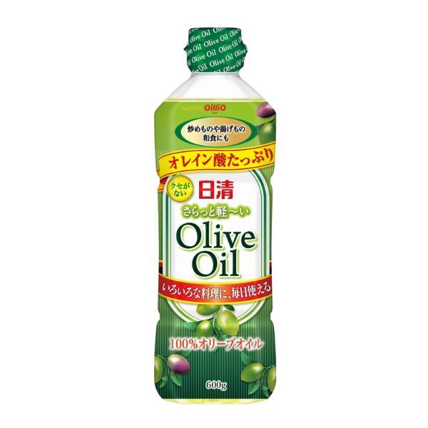 日清さらっと軽～いオリーブオイル 600gPET　30%OFF