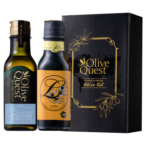 オリーブクエスト ディスカバリー29　ルイーザ(LUISA) 有機エキストラバージンオリーブオイル　セット　20%OFF　送料無料