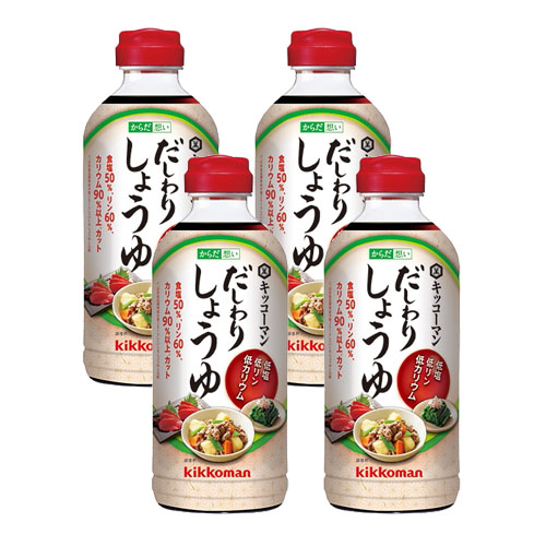 【健やか定期便】からだ想い　だしわりしょうゆ　4本コース　初回10％OFF　2回目以降20％OFF（送料無料）