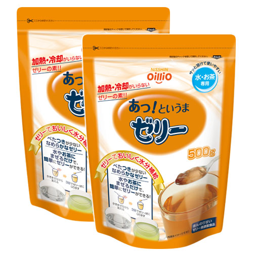 【定期購入】あっ!というまゼリー (500g)×2袋