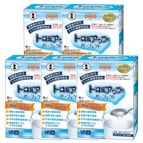 【定期購入】トロミアップ パーフェクト (3g×25本)×5箱