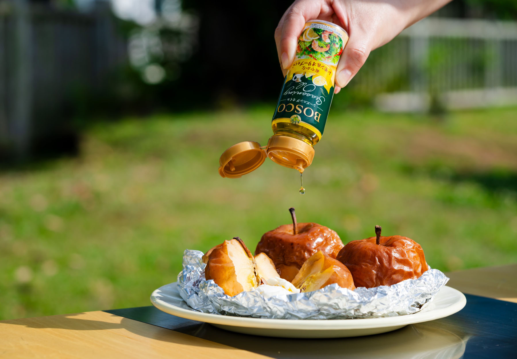 レモン香る爽やか「焼きりんご」