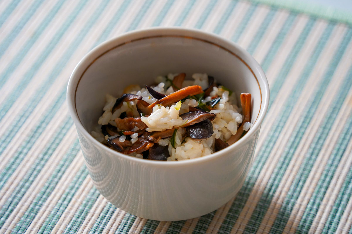 炒め野菜のまぜご飯