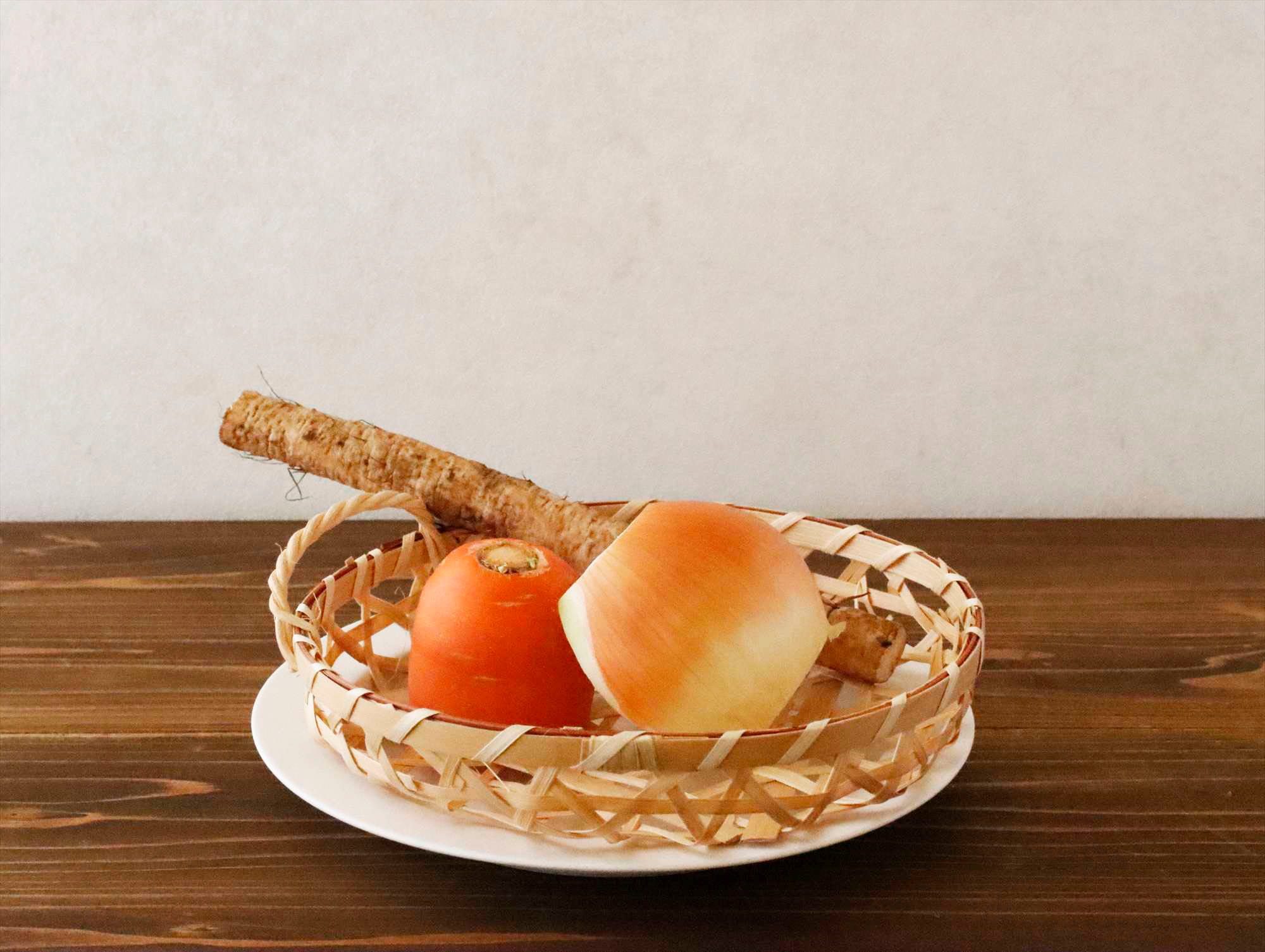 常備野菜のシンプルかき揚げ1