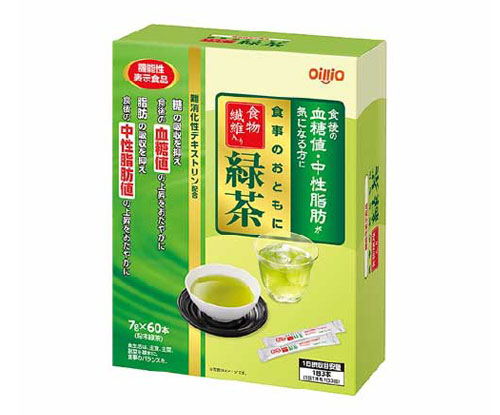 食事のおともに 食物繊維入り緑茶